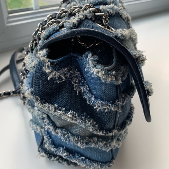 MICHAEL KORS DENIM HANDBAG - Picture 4 of 6